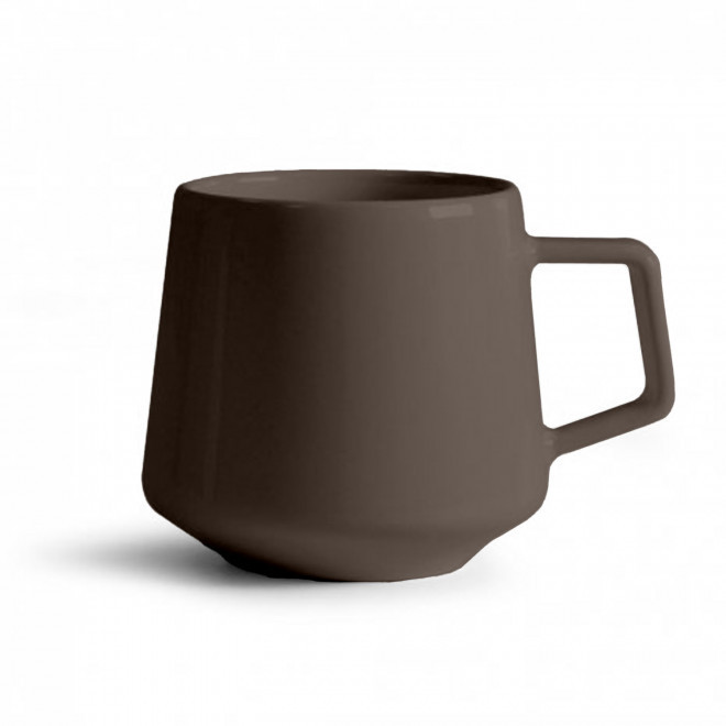 MUG CERAMIQUE MIE 260ML PERSONNALISABLE 'CAYL' - marron