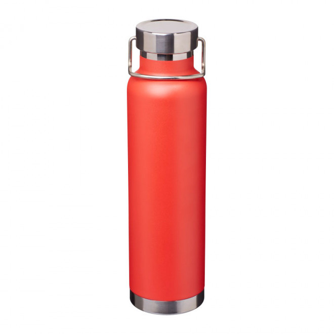 BOUTEILLE ISOTHERME PERSONNALISÉE 650ML 'ISAAC'  - rouge