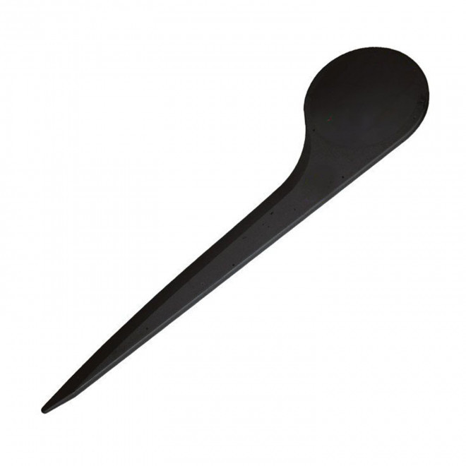 OUVRE-LETTRE RECYCLE MIF PERSONNALISABLE 'JOEY' - noir