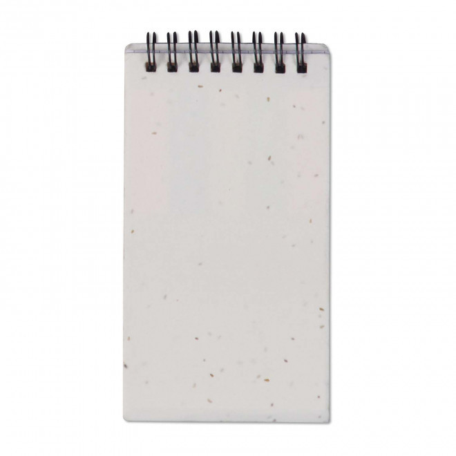 BLOC-NOTES SEMENCES PERSONNALISE 'POUCET' - blanc