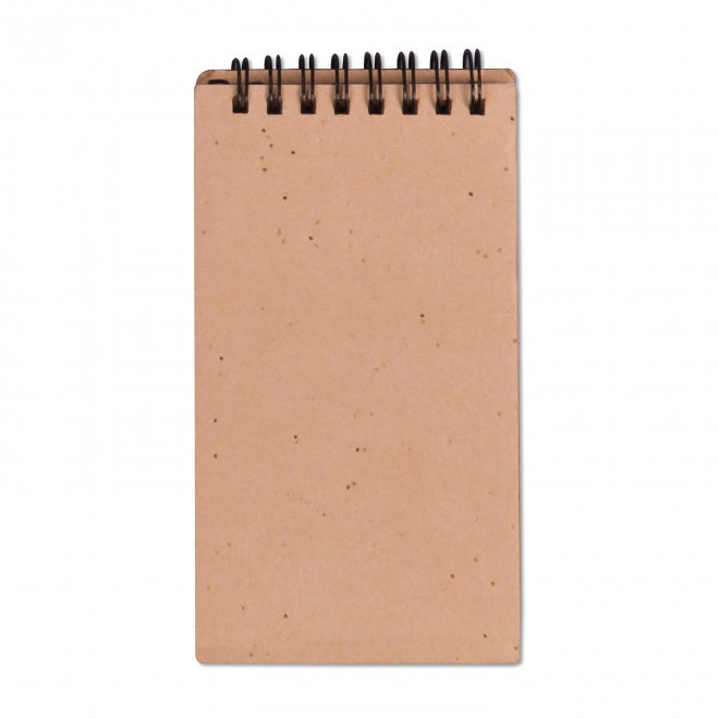 BLOC-NOTES SEMENCES PERSONNALISE 'POUCET' - marron