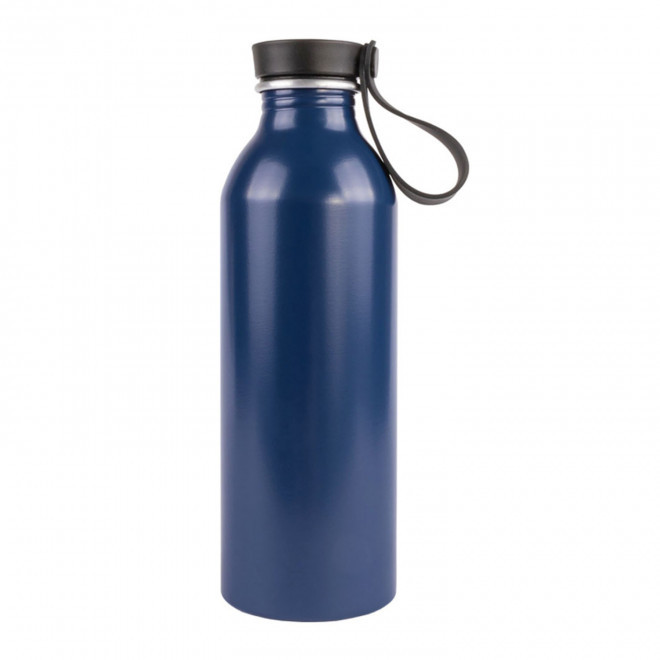BOUTEILLE ALU RECYCLE PERSONNALISEE 550ML 'POWI' - bleu