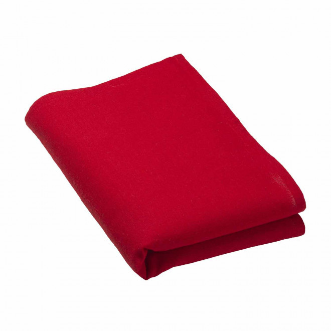 TORCHON COTON RECYCLE PERSONNALISE 180GR/M2 'TORCHOU' - rouge