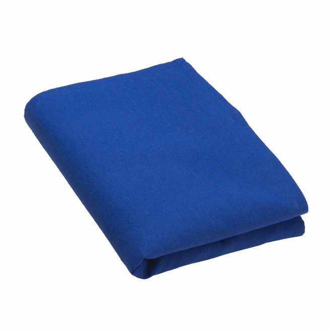 TORCHON COTON RECYCLE PERSONNALISE 180GR/M2 'TORCHOU' - bleu royal
