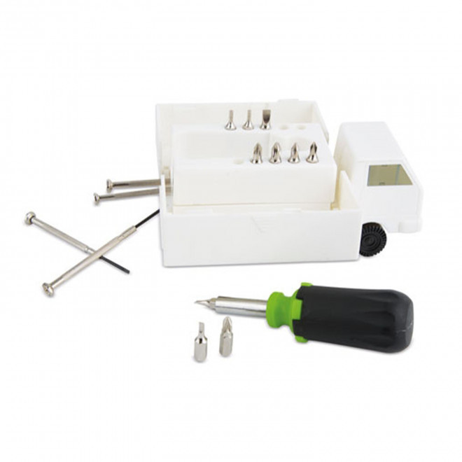 BOITE A OUTILS CAMION PUBLICITAIRE 'KAMTHAR' - blanc