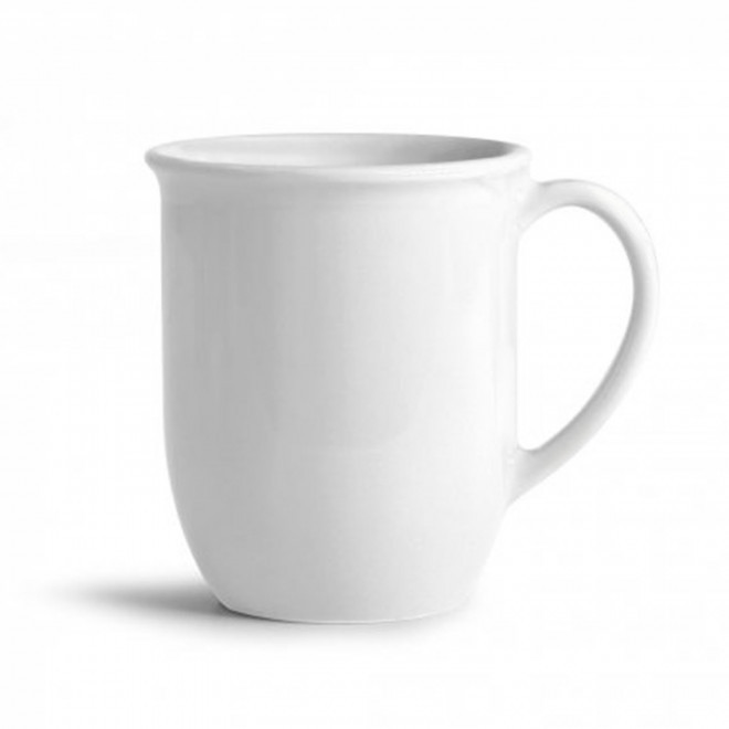 MUG CERAMIQUE MIE 350ML PERSONNALISABLE 'PAULA' - blanc mat