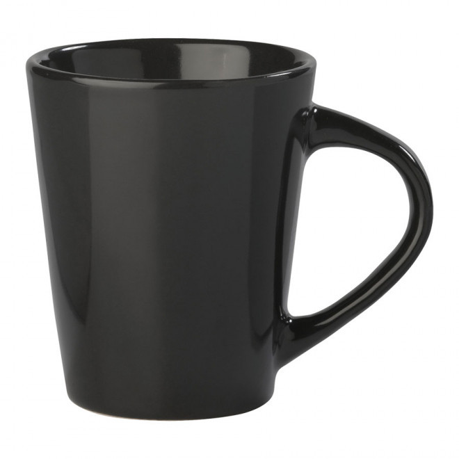 MUG PERSONNALISÉ EN CÉRAMIQUE 250 ML 'TESSA'  - noir