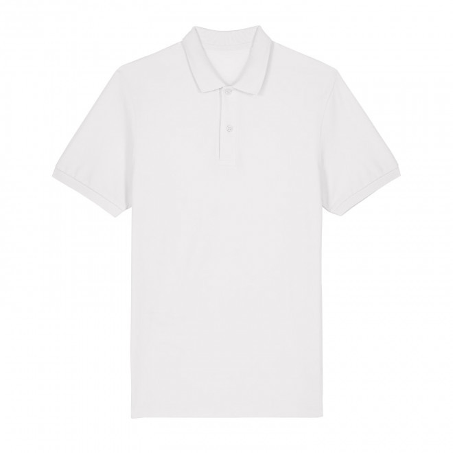 POLO HOMME BLANC PERSONNALISABLE 'COASTER' - blanc
