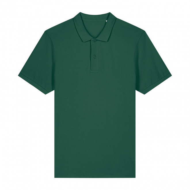 POLO HOMME COULEUR PERSONNALISABLE 'COASTER' - vert bouteille