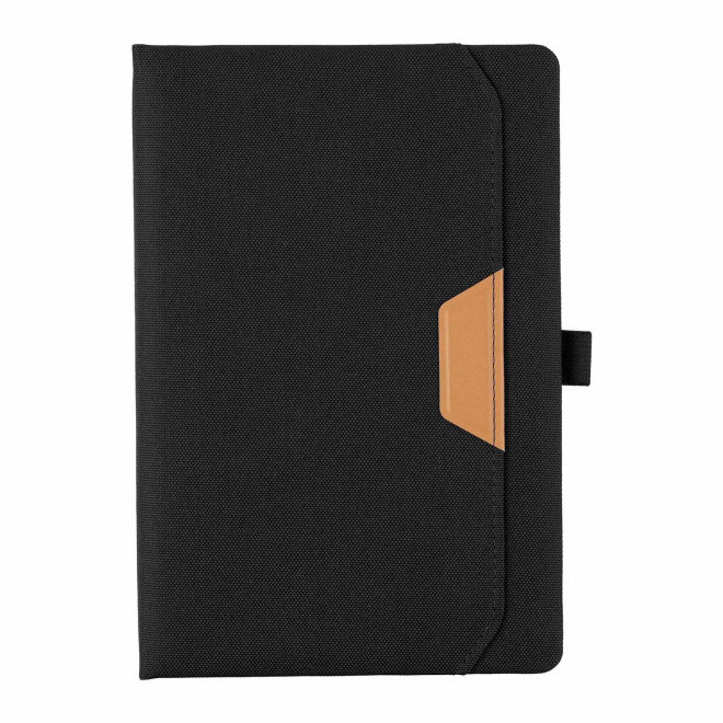 CARNET A5 PERSONNALISABLE 'WORKER' - noir