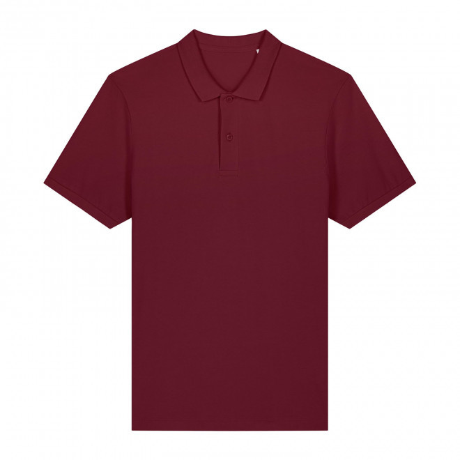 POLO HOMME COULEUR PERSONNALISABLE 'COASTER' - bordeaux