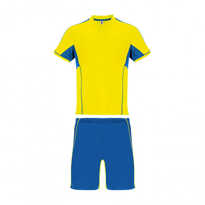 ENSEMBLE DE SPORT PERSONNALISÉ ENFANT 'EQUIPO KIDO' - jaune/bleu