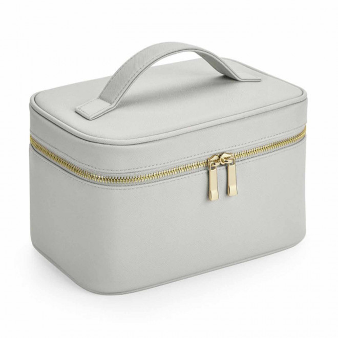 TROUSSE DE TOILETTE VANITY PERSONNALISABLE 'FRANE' - gris clair