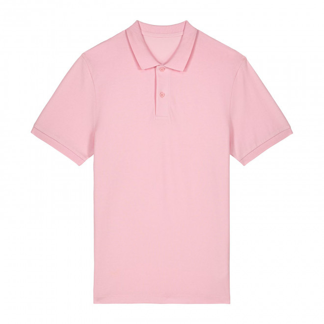 POLO HOMME COULEUR PERSONNALISABLE 'COASTER' - rose pâle