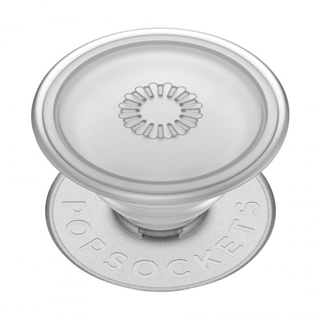 SUPPORT PERSONNALISÉ POUR TÉLÉPHONE POPSOCKETS® 'POPGRIP PLANT' - blanc