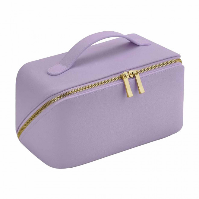 TROUSSE DE TOILETTE PU PERSONNALISABLE 'REBEKA' - lilas