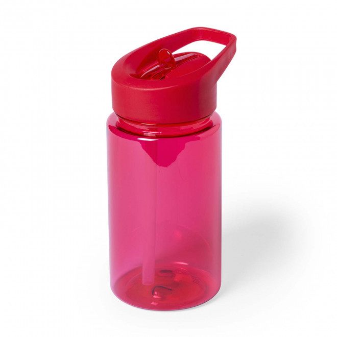 BOUTEILLE EN TRITAN PERSONNALISEE 440ML 'ALBUA MINI' - rouge
