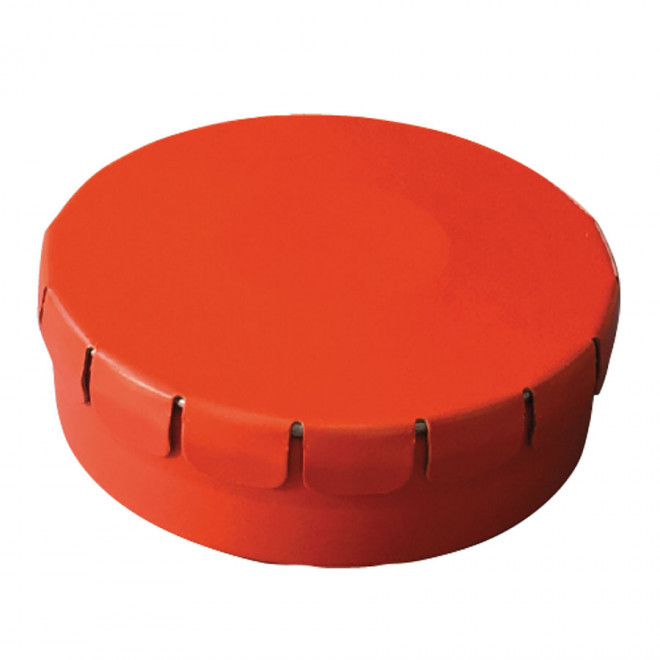 BOÎTE À BONBONS PUBLICITAIRE 'CLIC CLAC' - orange