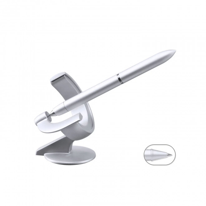 STYLO ROLLER PERSONNALISABLE 'HOVERPEN FUTURE' - argenté