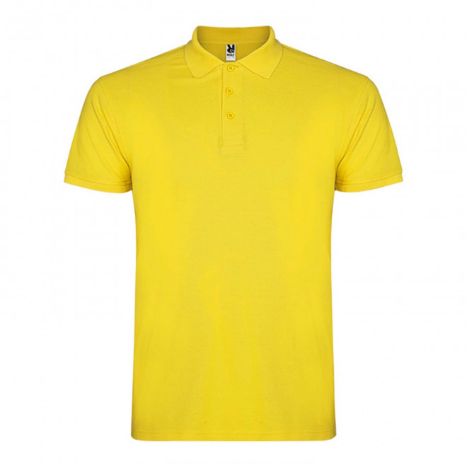 POLO ENFANT PERSONNALISABLE 'STARLO KIDS' - jaune