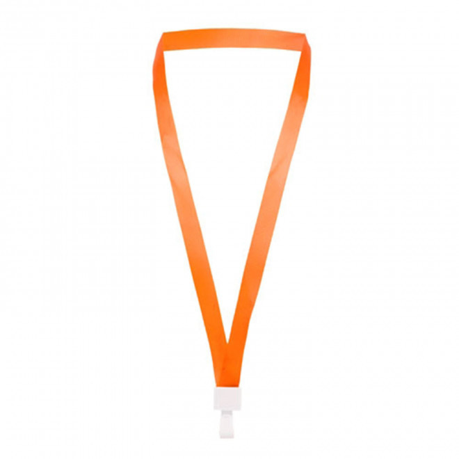 TOUR DE COU PERSONNALISE A USAGE EVENEMENTIEL 'GALFO' - orange