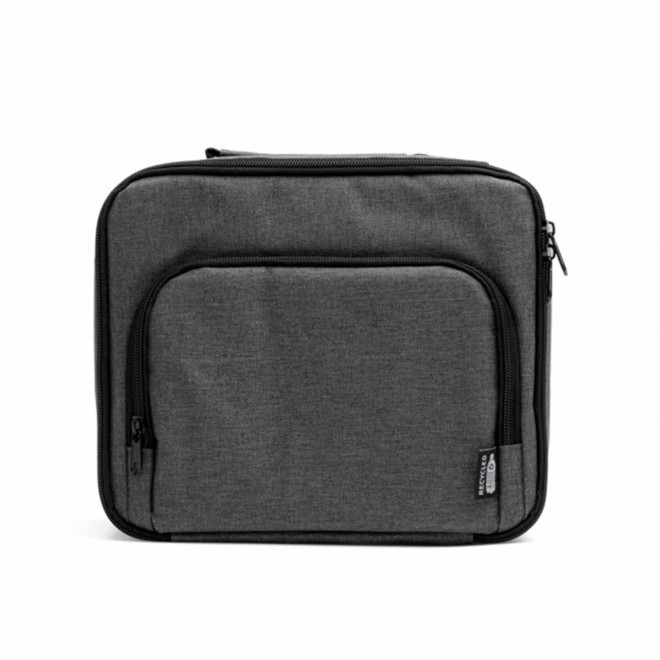 SAC ISOTHERME RPET PERSONNALISABLE 'BEVRO' - gris chiné