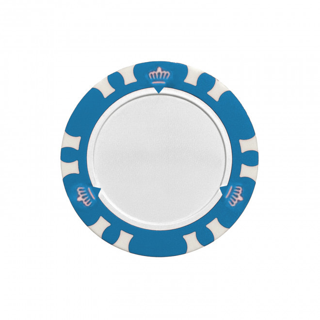 MARQUE BALLE GOLF PERSONNALISABLE 'BALSY POKER' - bleu ciel