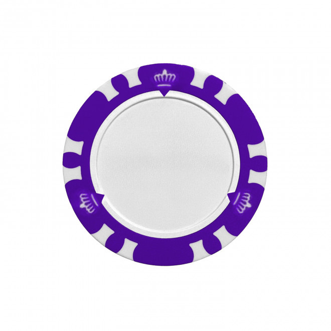 MARQUE BALLE GOLF PERSONNALISABLE 'BALSY POKER' - violet