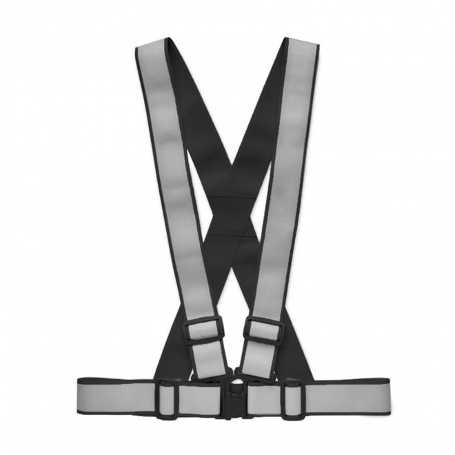 HARNAIS REFLECHISSANT 'SAFEFLUO COLOR' - noir