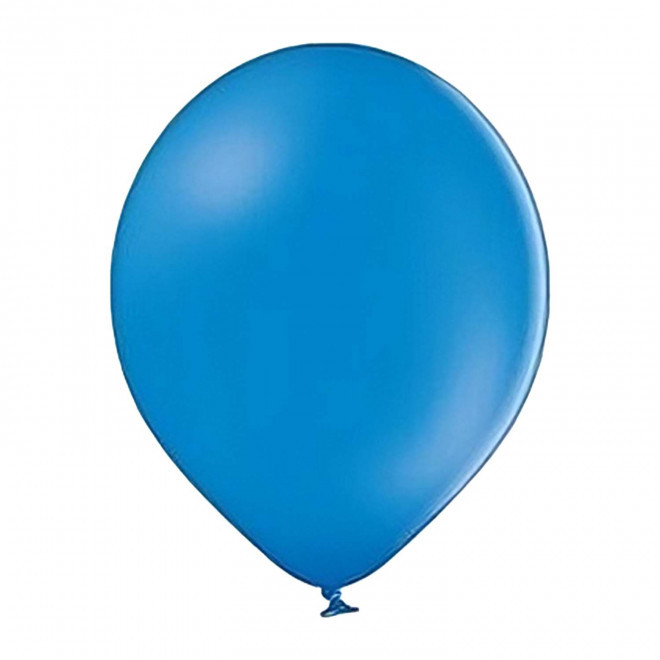 BALLON DE BAUDRUCHE PERSONNALISE ø27 CM 'LUFT QUADRI' - bleu
