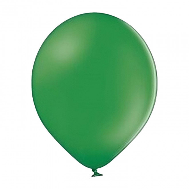 BALLON DE BAUDRUCHE PERSONNALISE ø27 CM 'LUFT QUADRI' - vert feuille