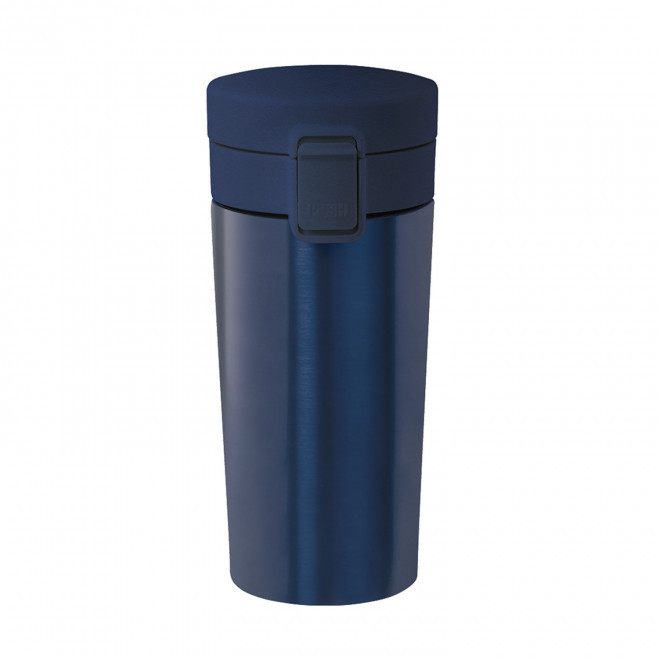 MUG ISOTHERME PERSONNALISE 380 ML 'ENGEL' - bleu marine
