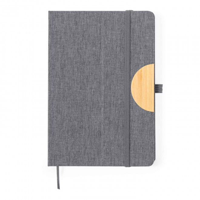 CARNET PERSONNALISABLE 'TELFONI RPET' - gris