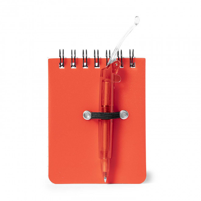 MINI CARNET A SPIRALES PUBLICITAIRE 'INTHE' - rouge