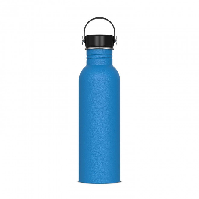 GOURDE EN ACIER PERSONNALISABLE 750ML 'MEYLAR' - bleu clair