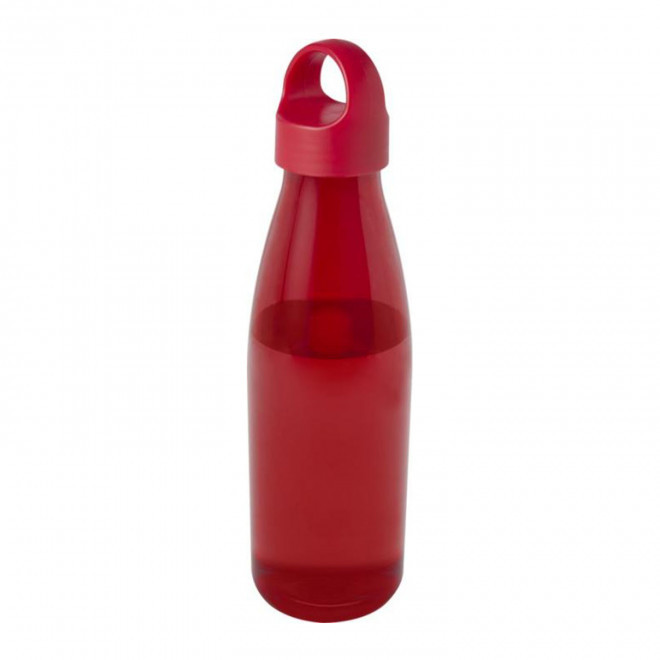 BOUTEILLE RPET 800ML PERSONNALISABLE 'BERGET' - rouge