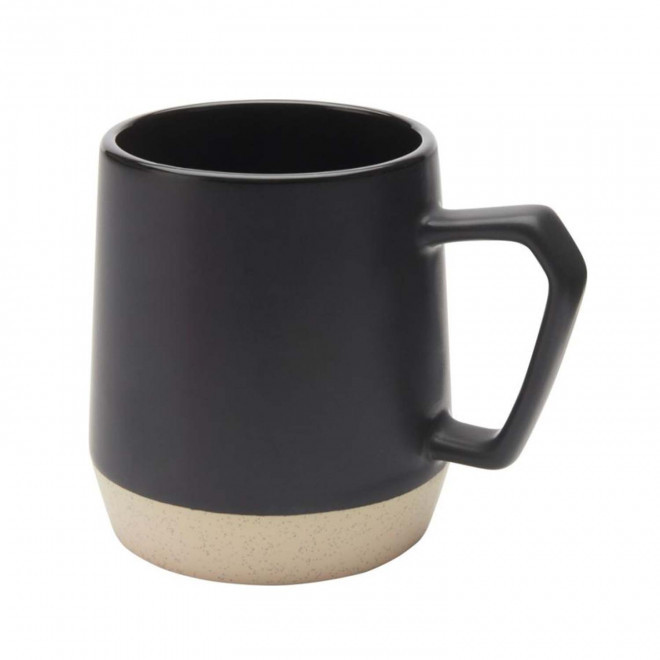 MUG CERAMIQUE PERSONNALISE 300ML 'GABLY' - noir