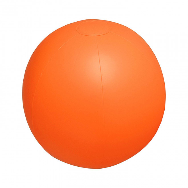 BALLON DE PLAGE PERSONNALISE 'PLAYA UNI' - orange
