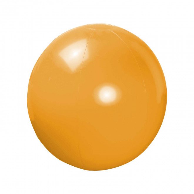 BALLON DE PLAGE PERSONNALISABLE 'GRAND PLAYA UNI' - orange