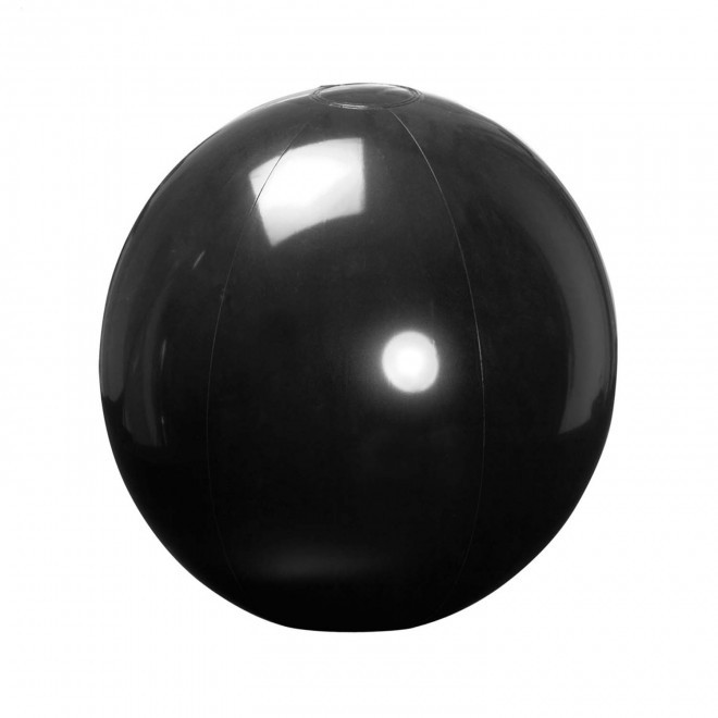 BALLON DE PLAGE PERSONNALISABLE 'GRAND PLAYA UNI' - noir