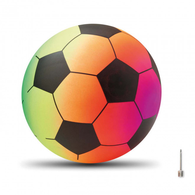 BALLON DE PLAGE PERSONNALISABLE 'RAINBOW FOOT' - multicolore