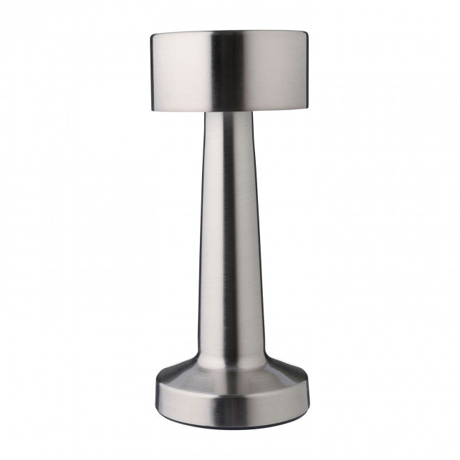 LAMPE LED DE TABLE PERSONNALISABLE 'MEYNU' - argenté