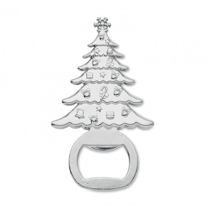 DECAPSULEUR SAPIN PERSONNALISABLE 'TCHIN' - argenté