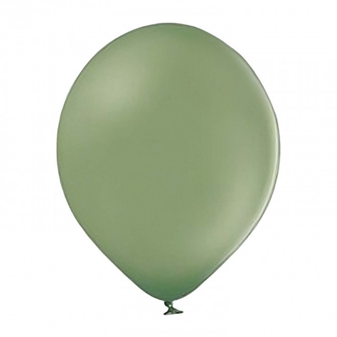 BALLON DE BAUDRUCHE PERSONNALISE ø30 CM 'LUFT QUADRI' - kaki