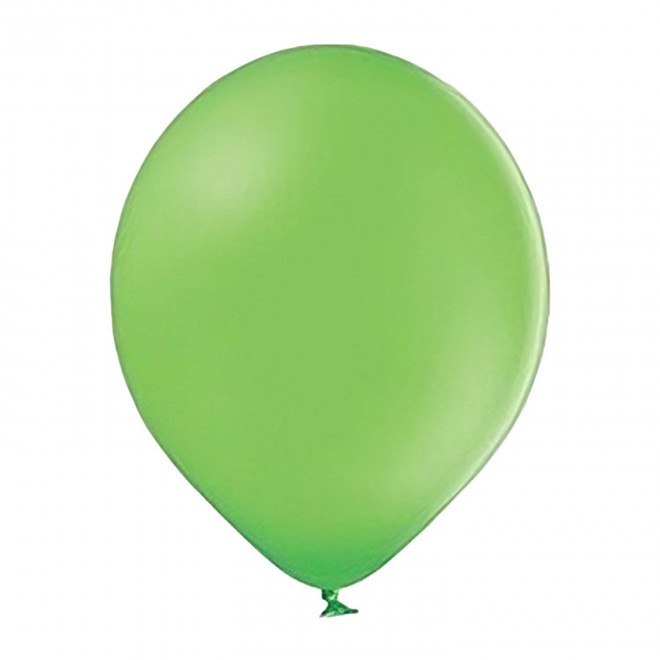 BALLON DE BAUDRUCHE PERSONNALISE ø30 CM 'LUFT QUADRI' - citron/vert