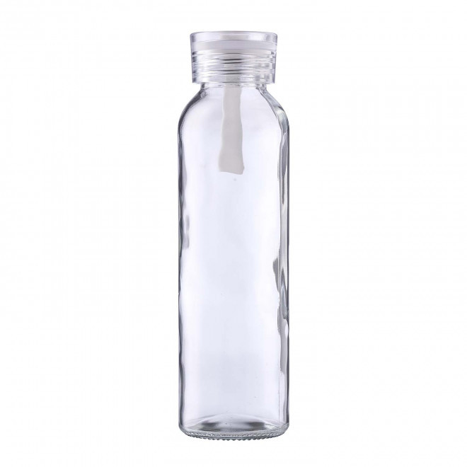 BOUTEILLE VERRE PERSONNALISABLE 'KILIMANDJARO' - blanc