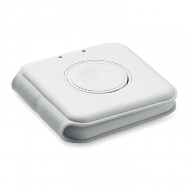 CHARGEUR INDUCTION PLIABLE PERSONNALISABLE 'PIEGO 2' - blanc