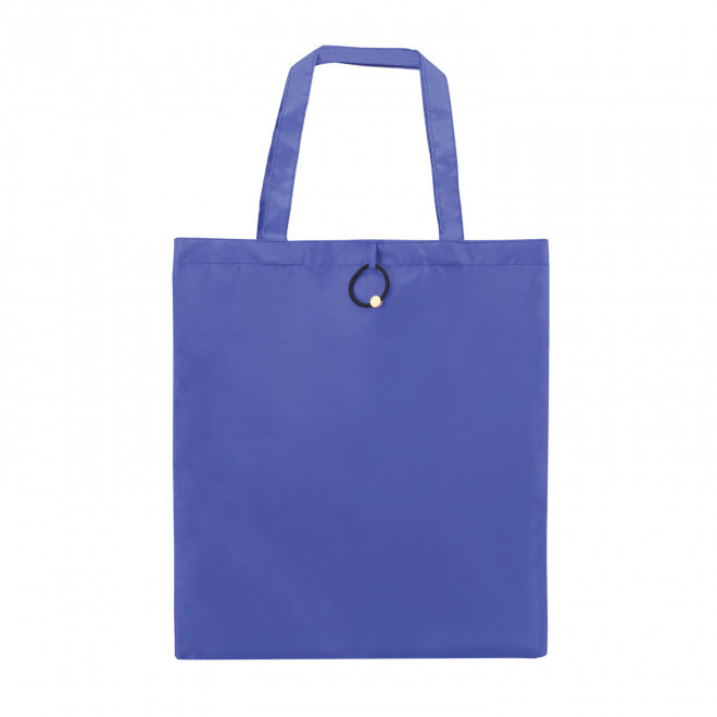 SAC PLIABLE AVEC ELASTIQUE PERSONNALISABLE 'PLIOU' - bleu