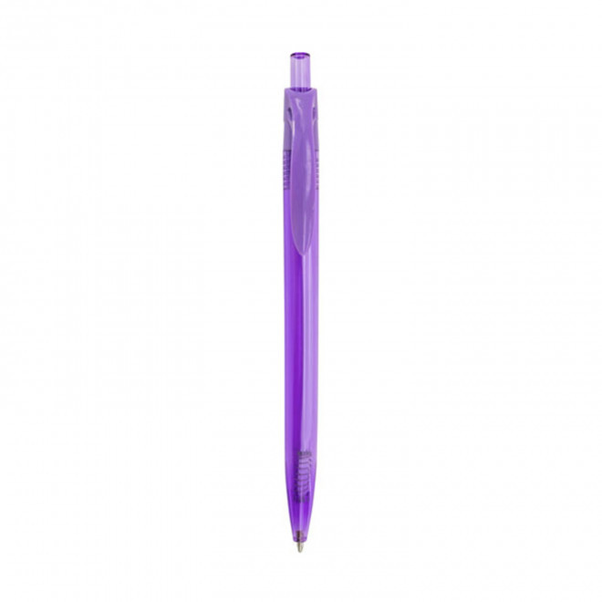 STYLO TRANSPARENT PERSONNALISE 'AYO' - lilas
