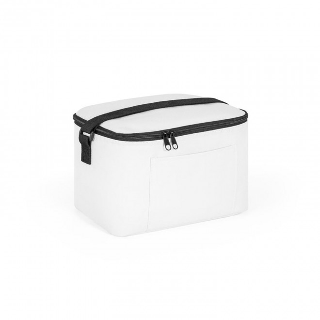 SAC ISOTHERME EN POLYESTER RECYCLE PERSONNALISABLE 'COLDA' - blanc